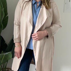 Aritzia Babaton Maximo Belted Trench Coat